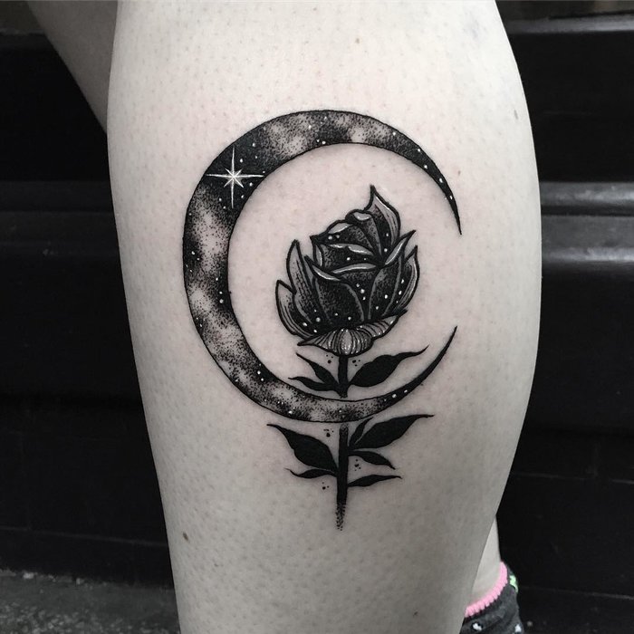 44 Mystical Moon Tattoo Designs And Meanings Tattoobloq