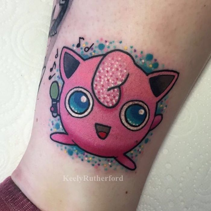Cute and Colorful Feminine Tattoos By Keely Rutherford