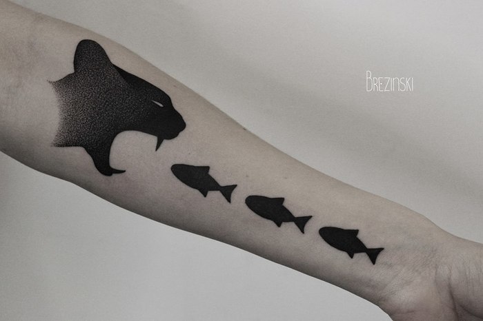 The Surreal Dotwork Tattoos of Ilya Brezinski
