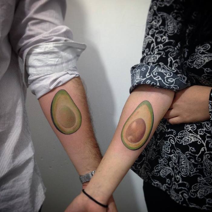 Avocado Tattoo by inzectocbr